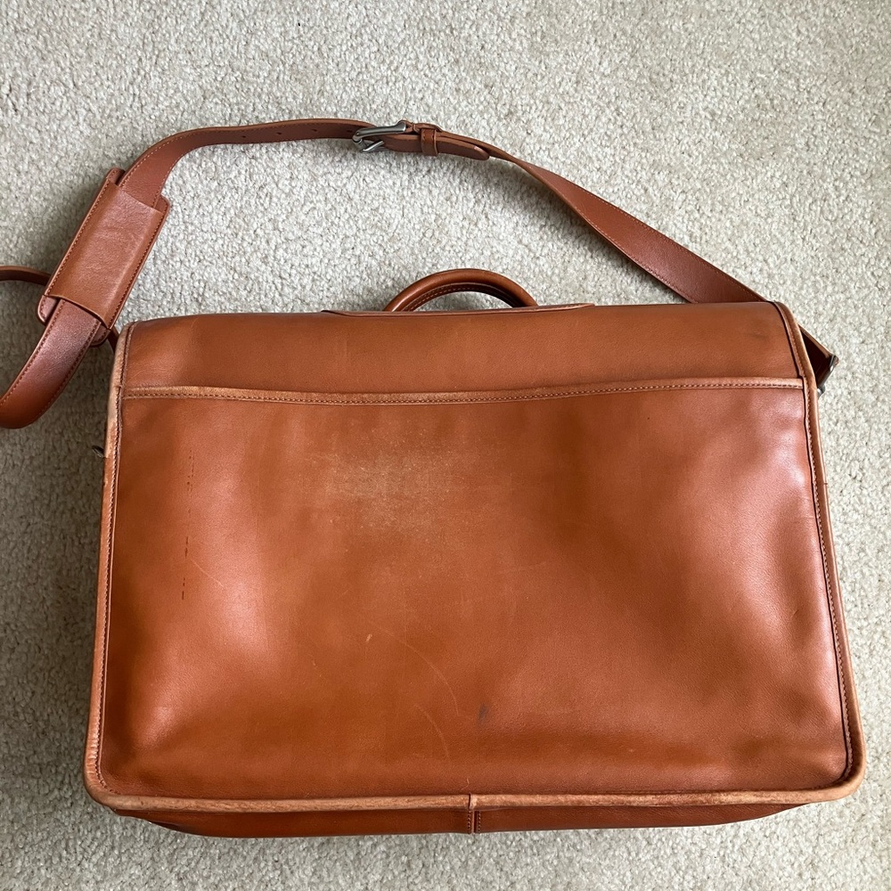 Vintage Coach Leather Laptop Bag - Picture 9 of 12